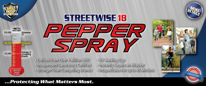 Streetwise 18 Pepper Spray
