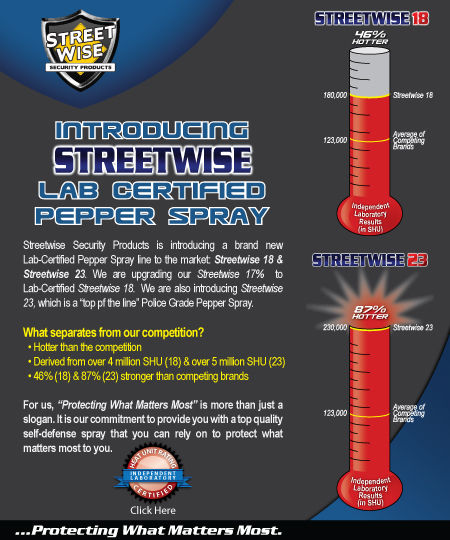 Streetwise Lab Certified Pepper Spray